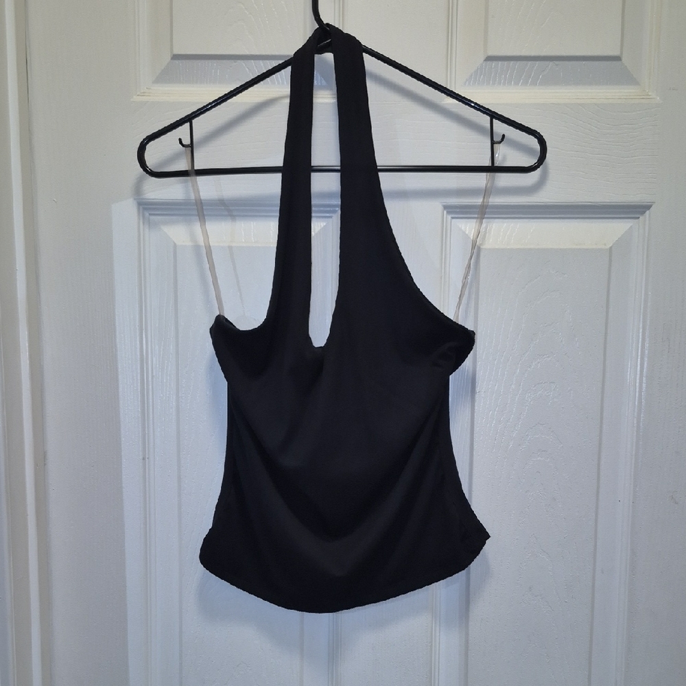 Justify Black Sleeveless Top